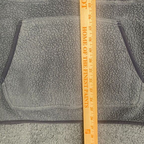 Patagonia Retro Pile Pullover Dark Grey Mens Small Style 22790 - Picture 7 of 11